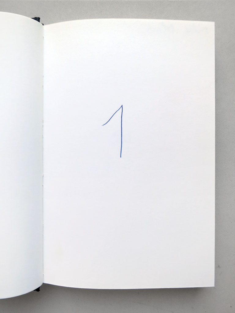 Claude Closky, ‘Preferred numbers’, 1993, ballpoint pen on sketch pad, 200 pages, 21,5 x 14,5 cm.